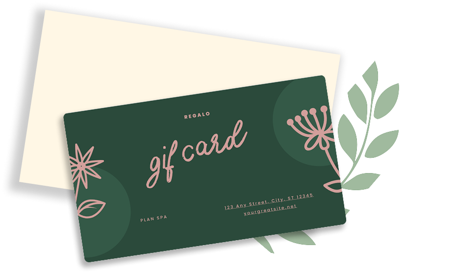 Gift card de regalo Ixora Spa